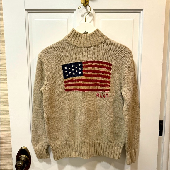 Polo Ralph Lauren Sweaters - Polo Ralph Lauren Women’s Flag Sweater